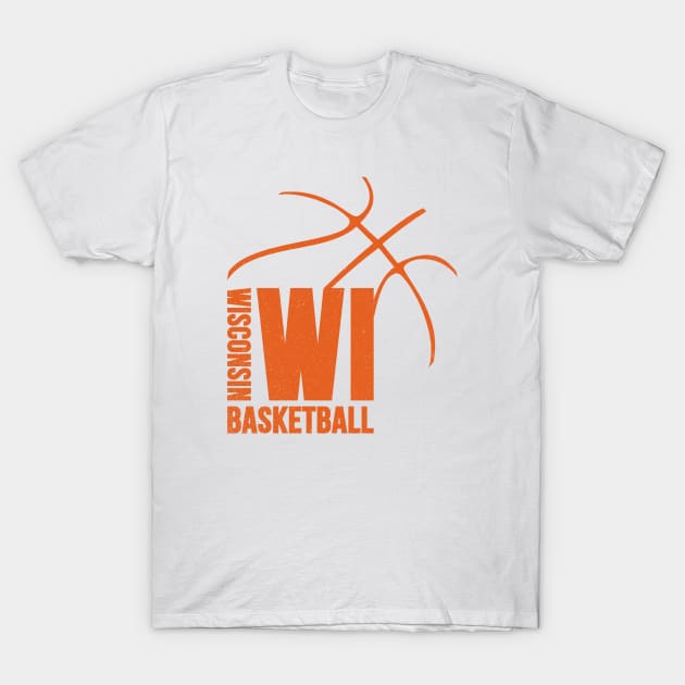 Wisconsin Basketball 01 T-Shirt by yasminkul